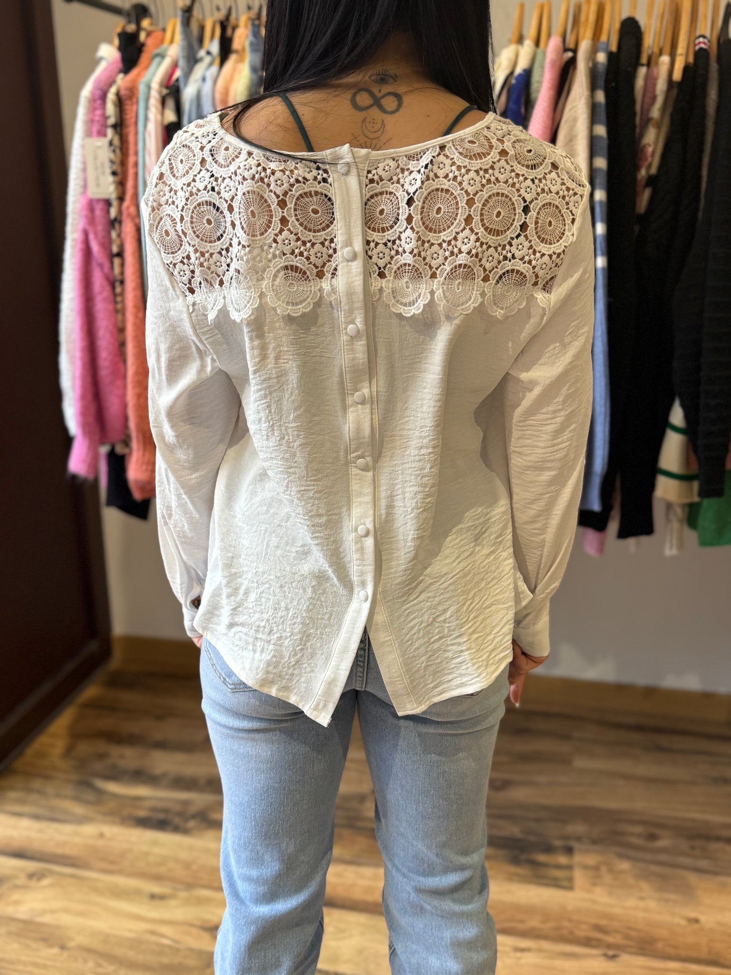 Blouse Sandy blanche