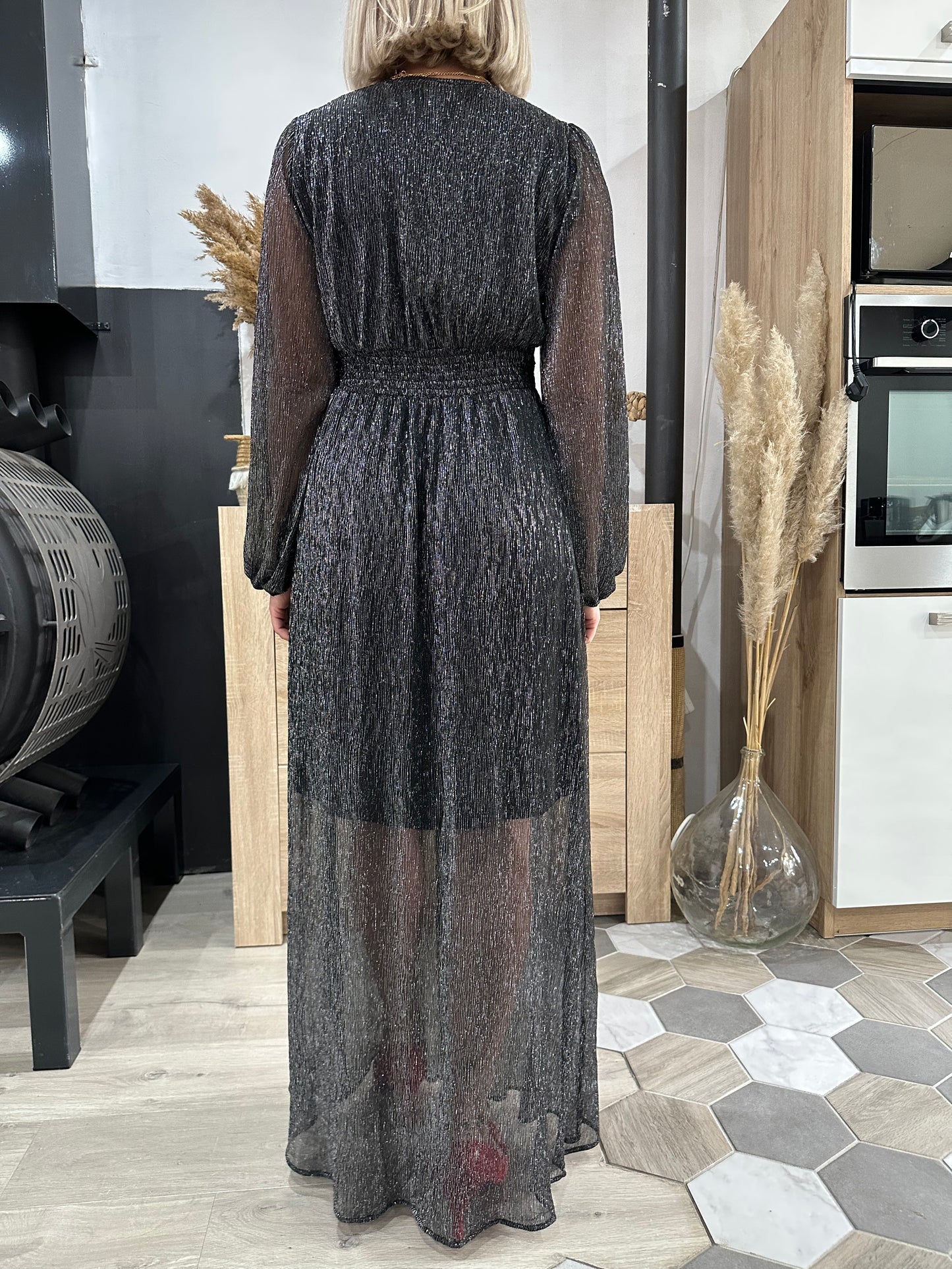 Robe longue Silver