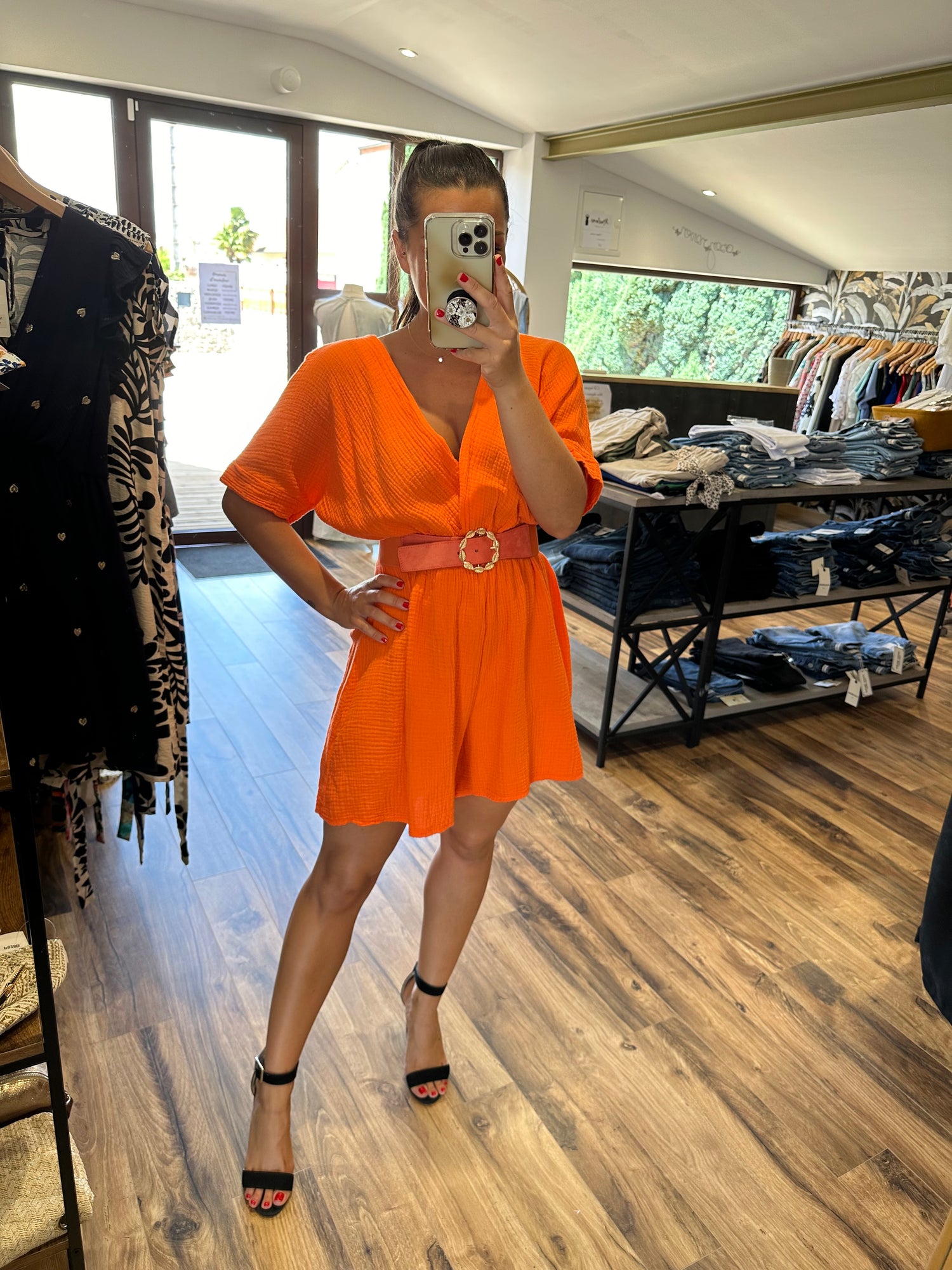 Combishort Mina orange