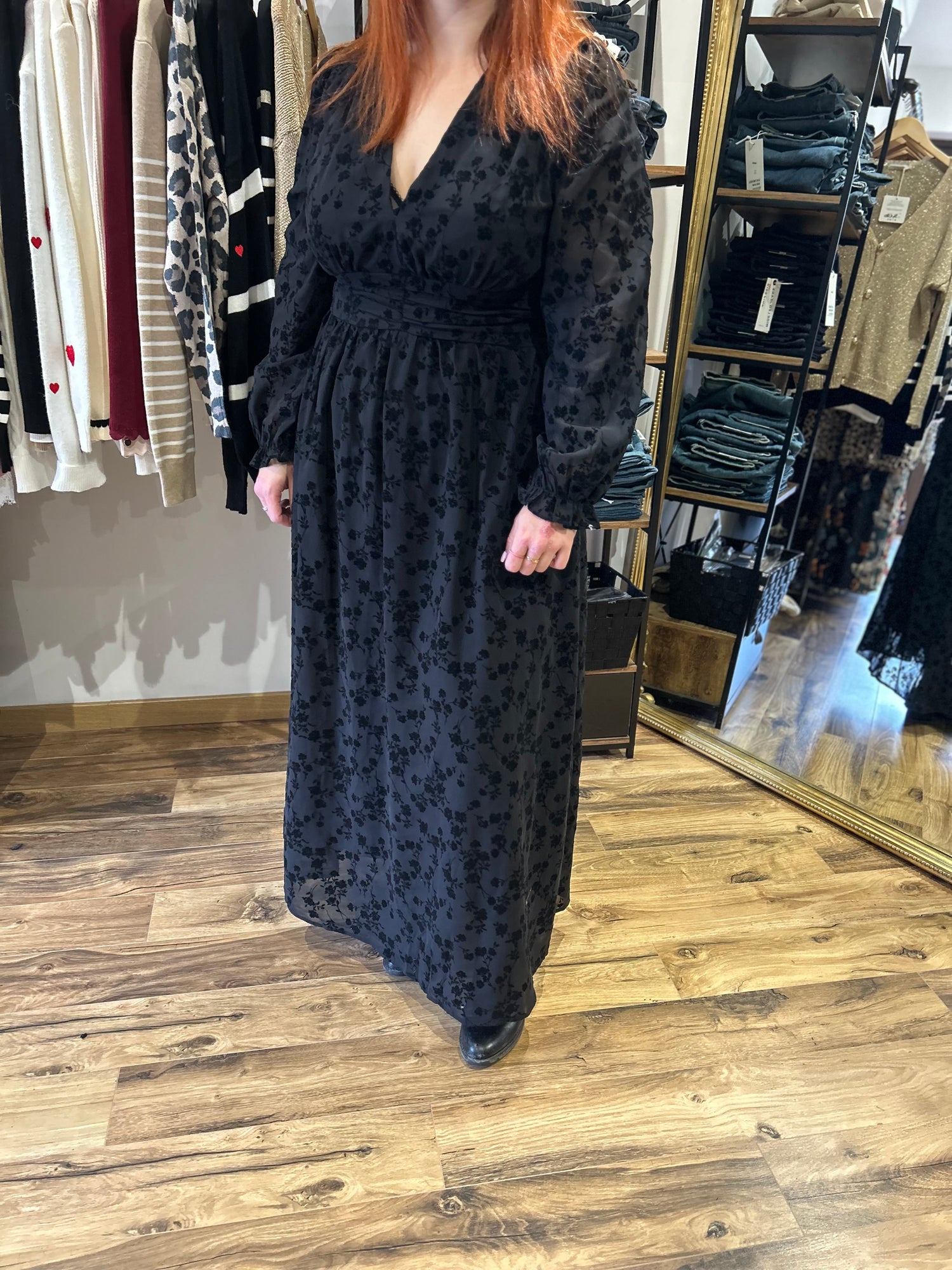 Robe longue Ève (Curvy)