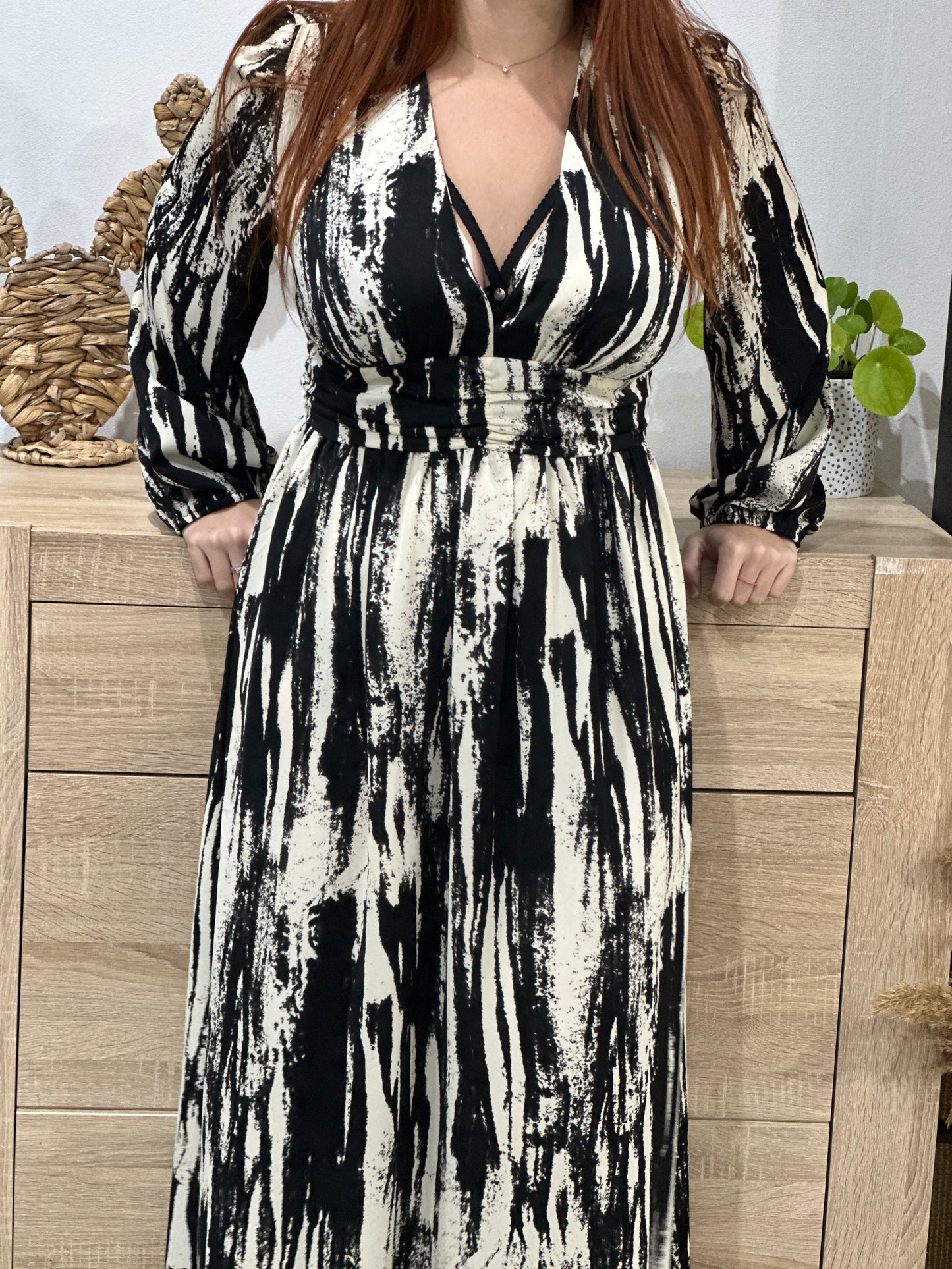 Robe longue Xena (Curvy)