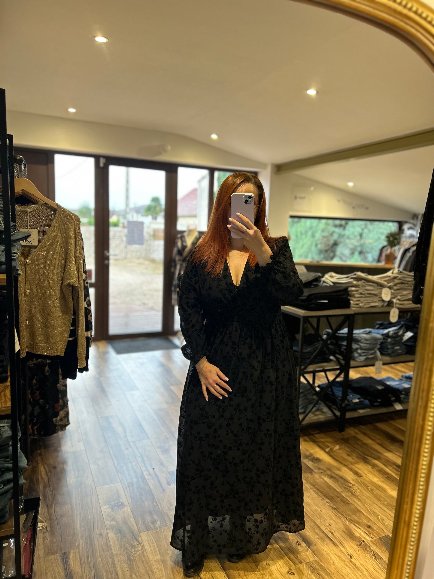 Robe longue Ève (Curvy)