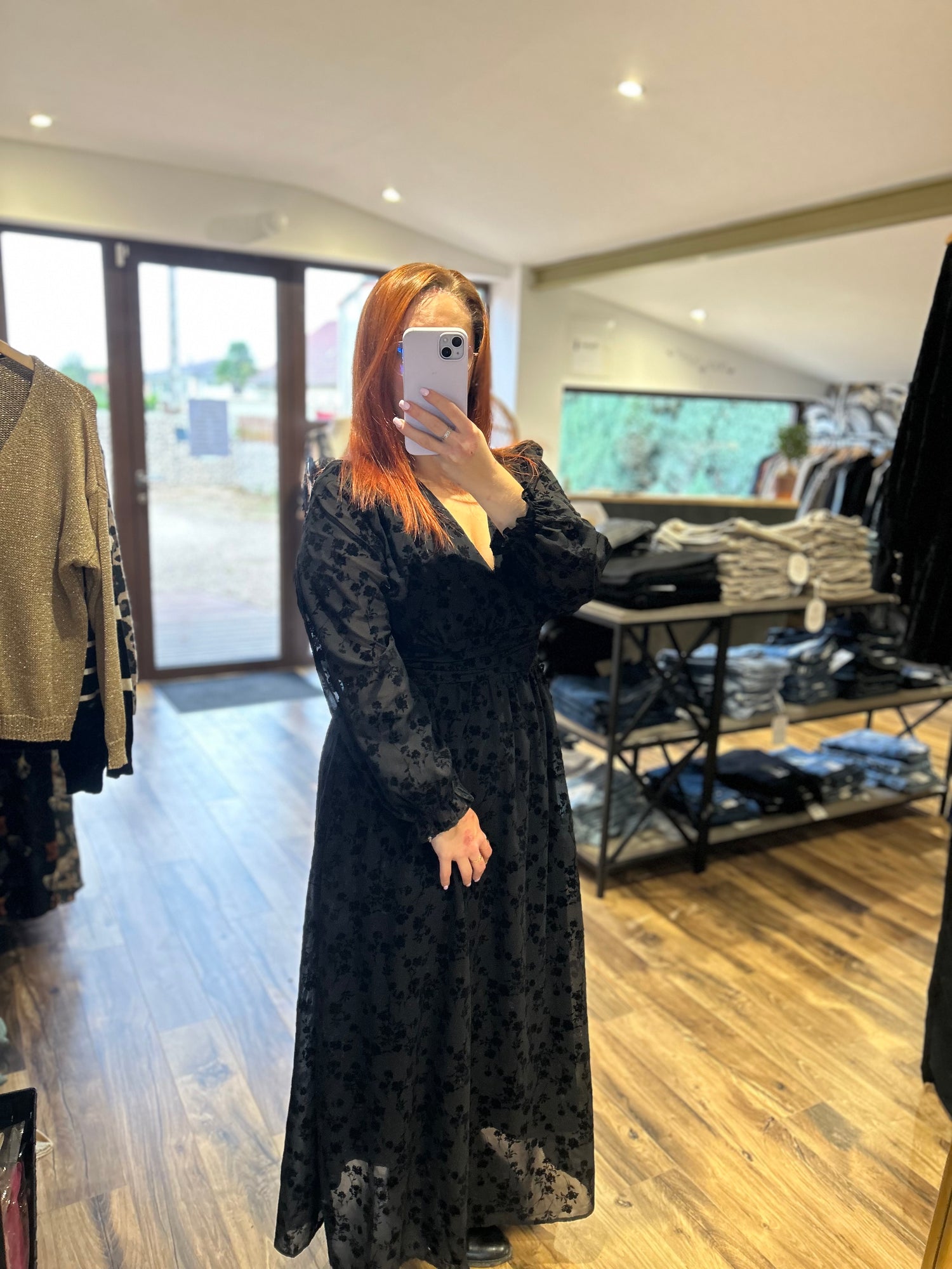 Robe longue Ève (Curvy)