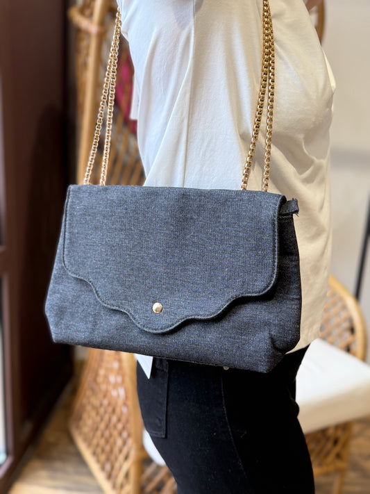 Sac bandoulière noir