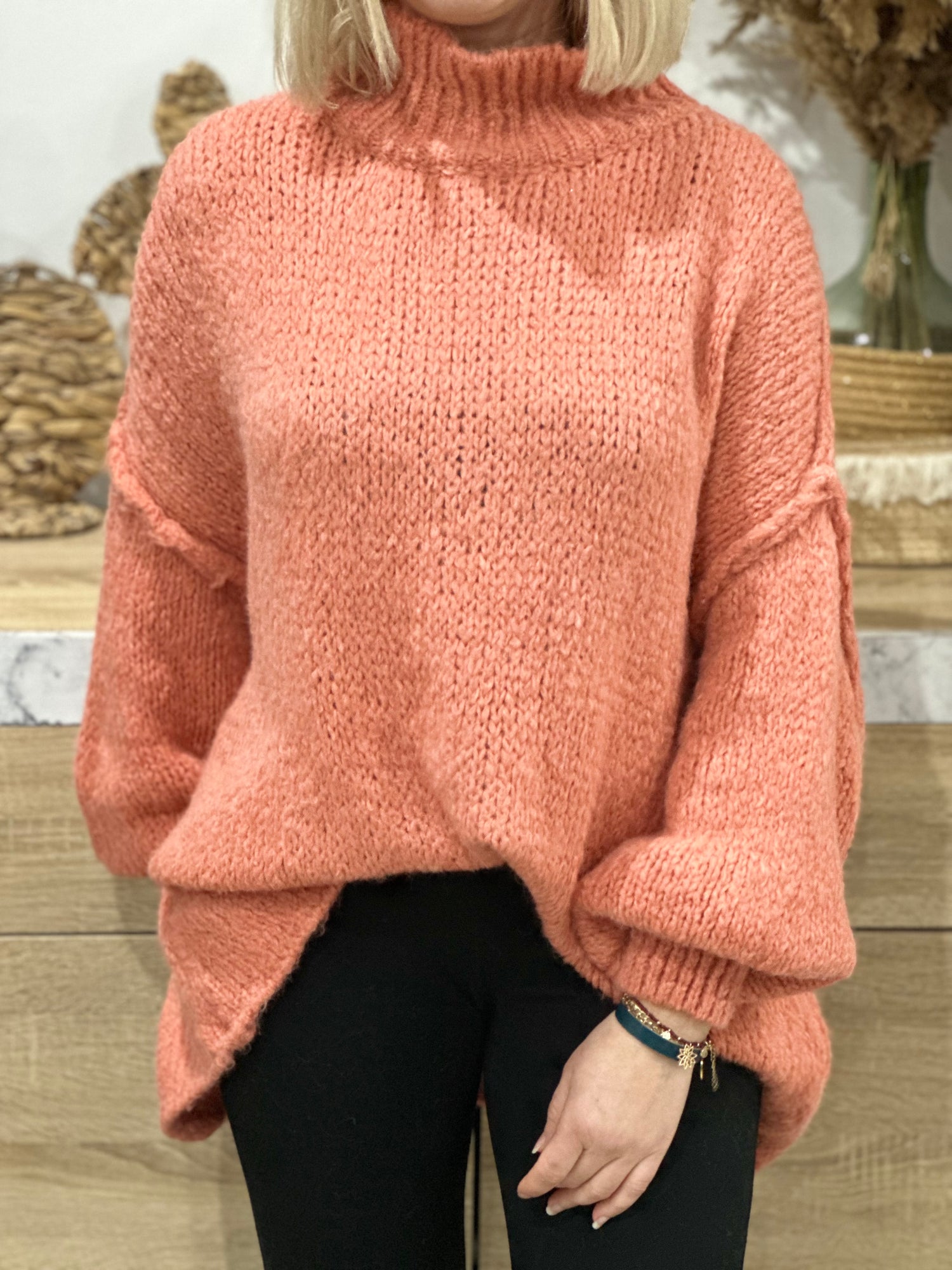 Pull Alby corail
