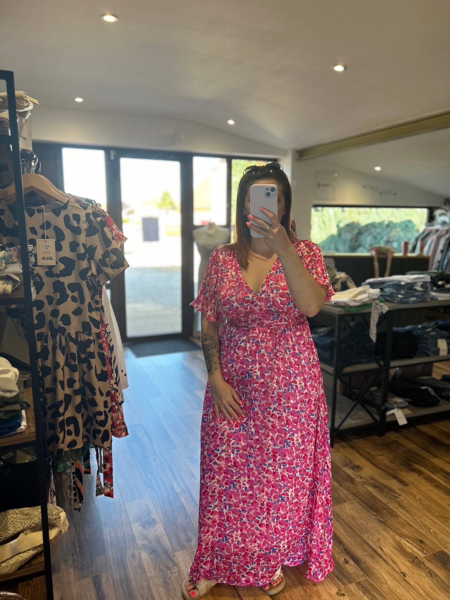 Robe longue Dina (Curvy)