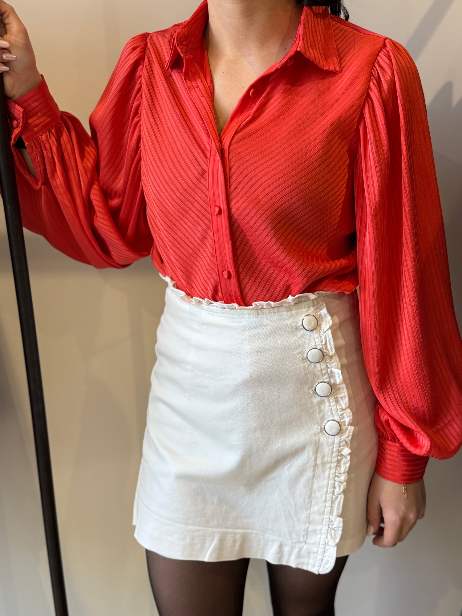 Chemise Lola corail