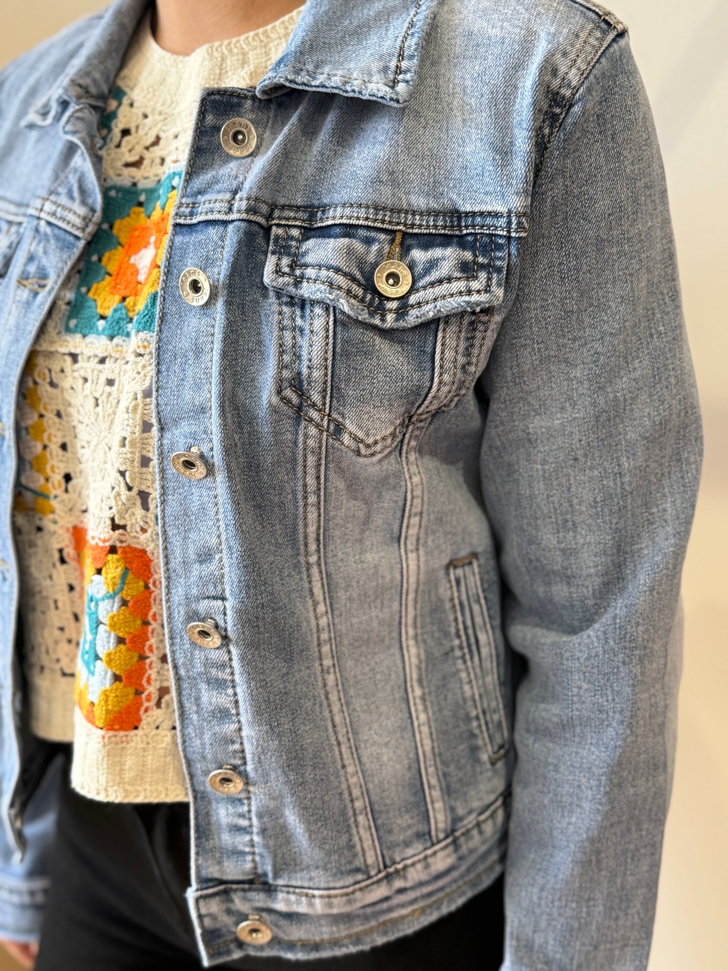 Veste en jean