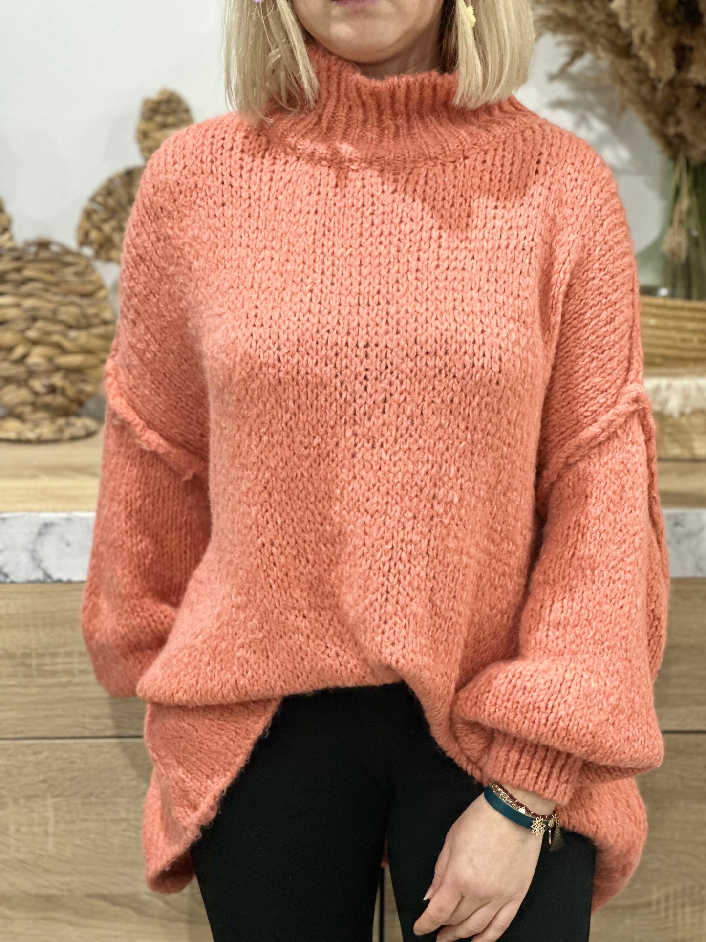 Pull Alby corail
