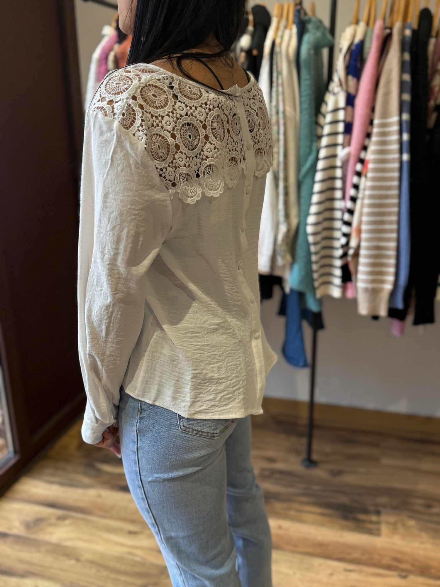 Blouse Sandy blanche