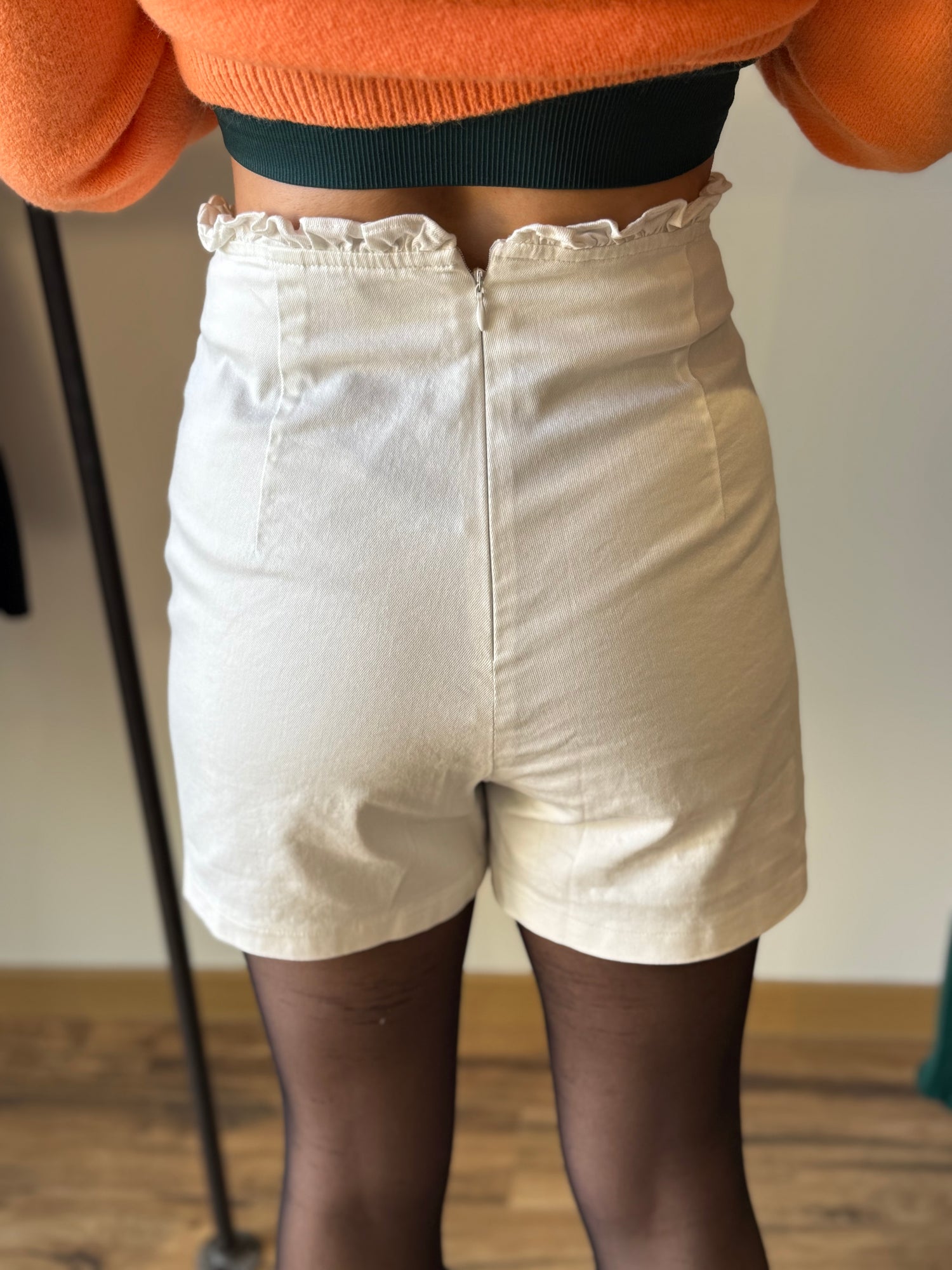 Jupe short Imen blanc