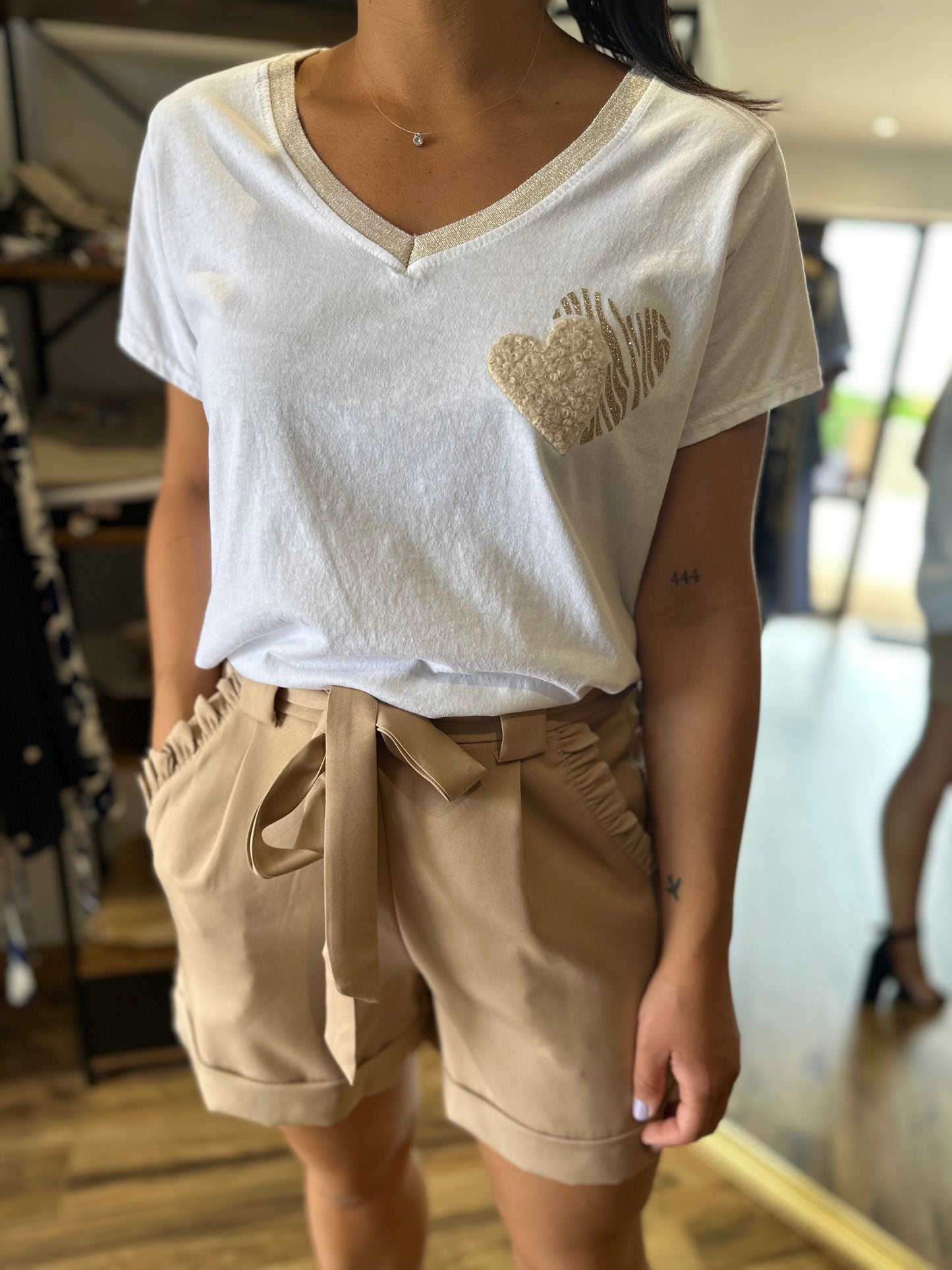 Short Yalle beige