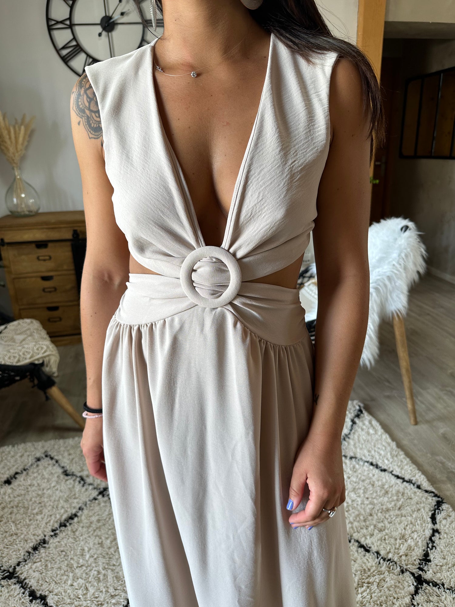 Robe longue Maki