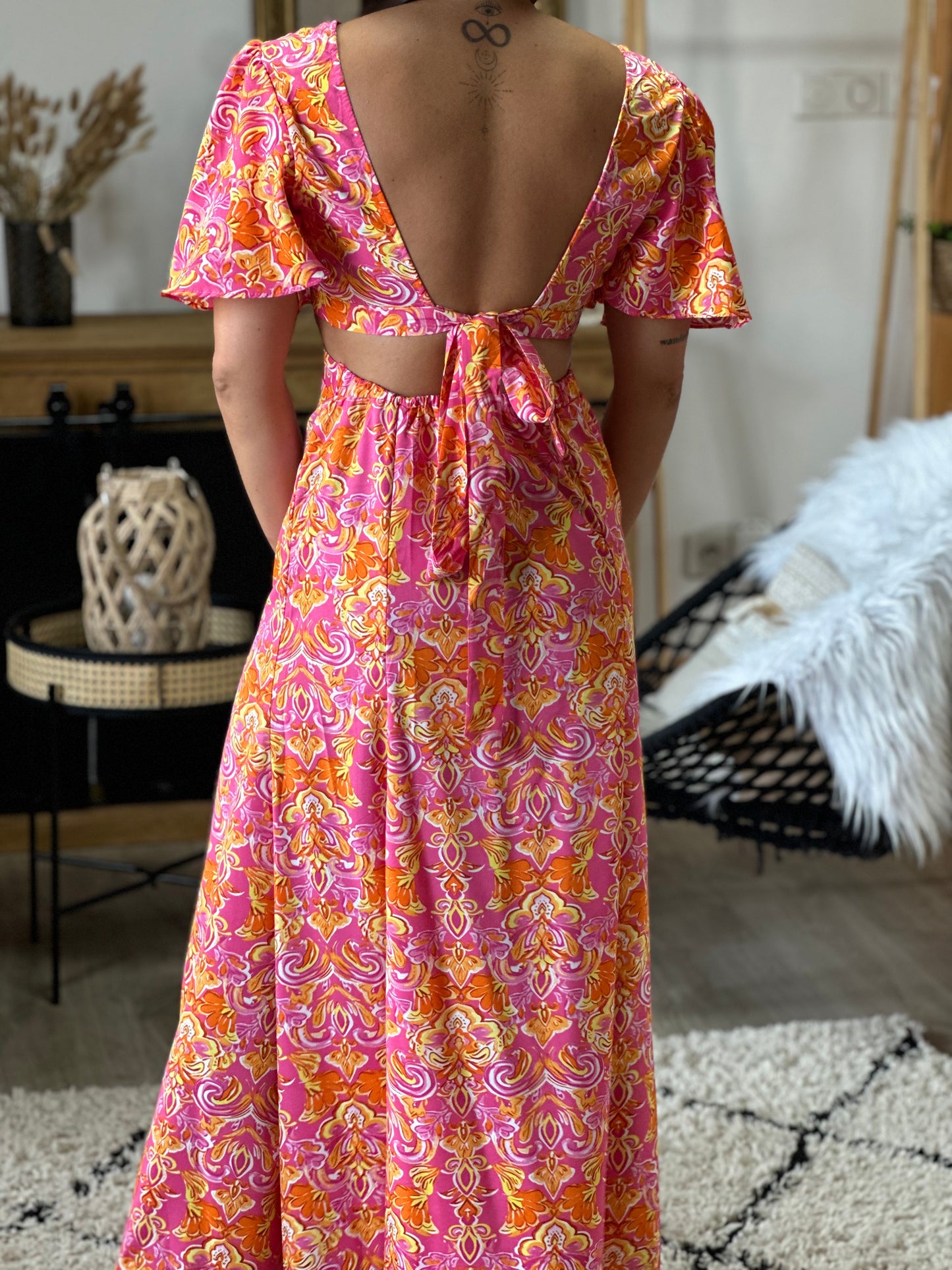 Robe longue Rosalia