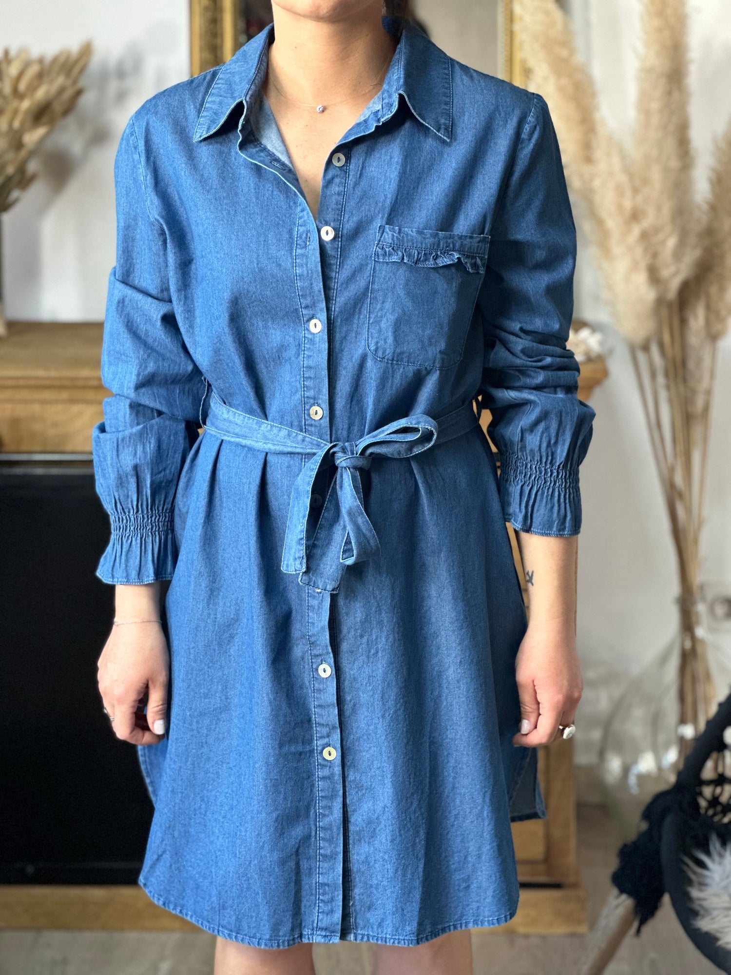 Robe en jean Monali