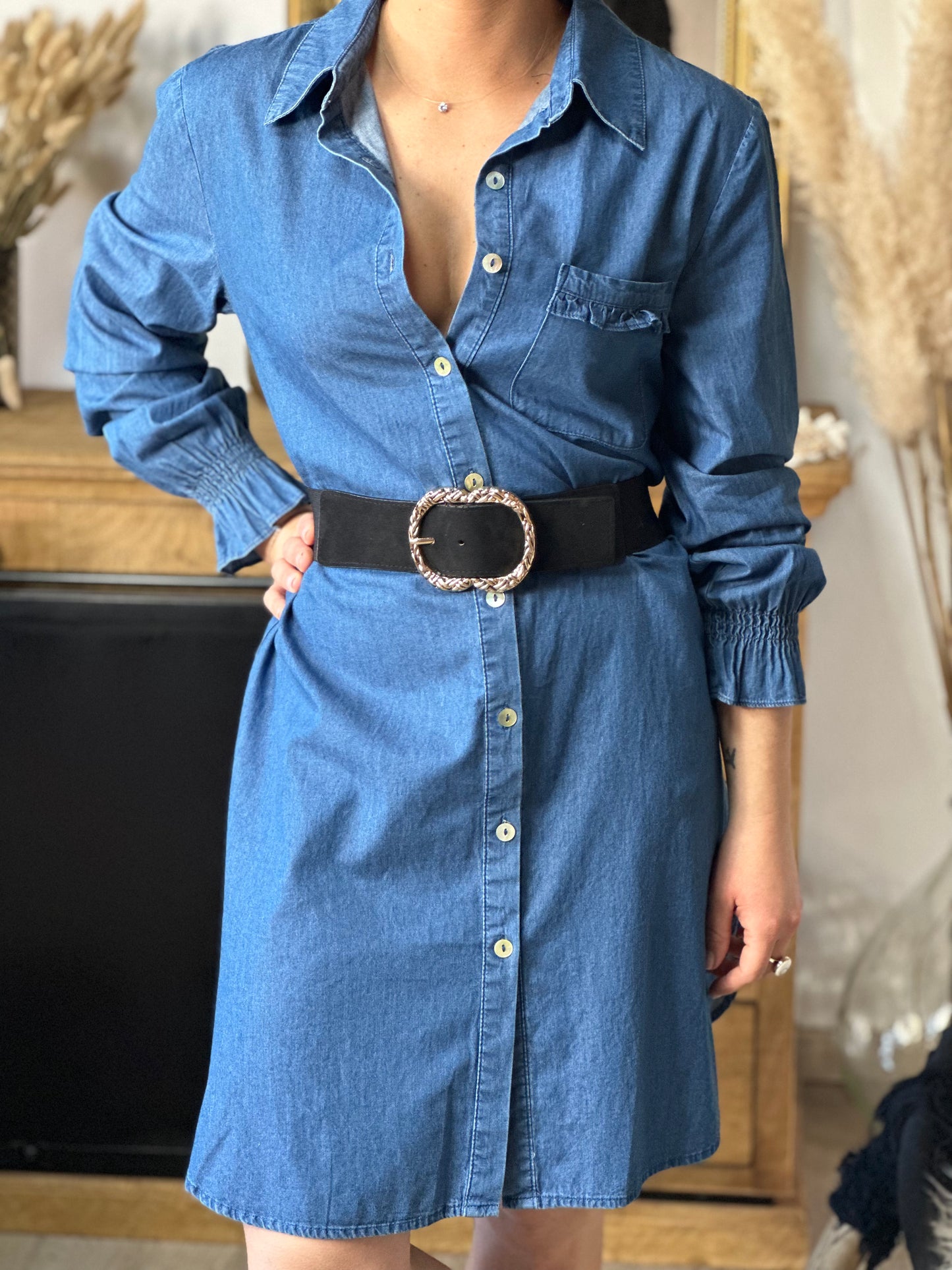 Robe en jean Monali