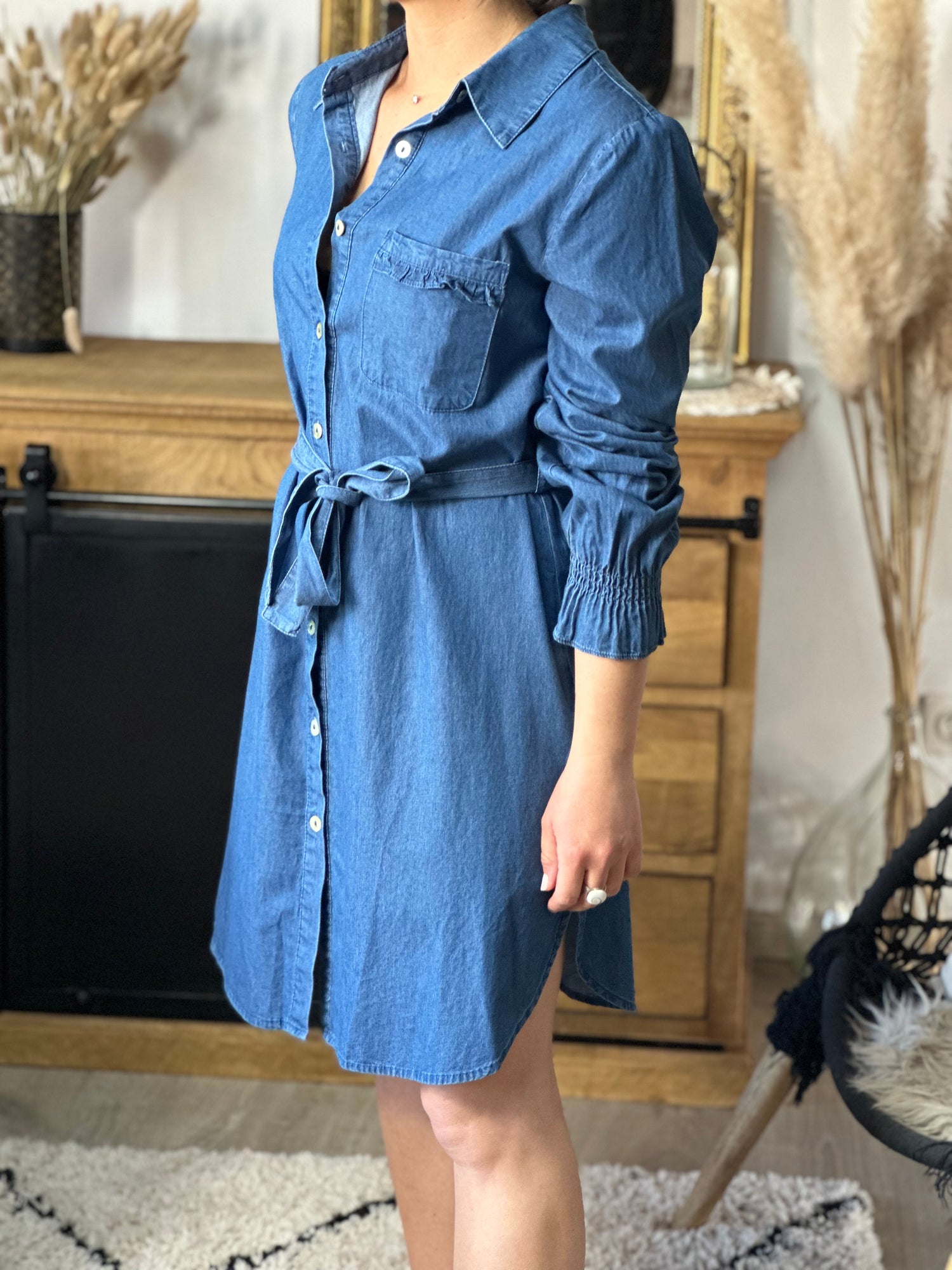 Robe en jean Monali