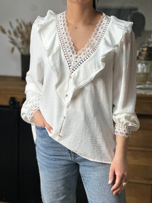 Blouse Bart Blanc