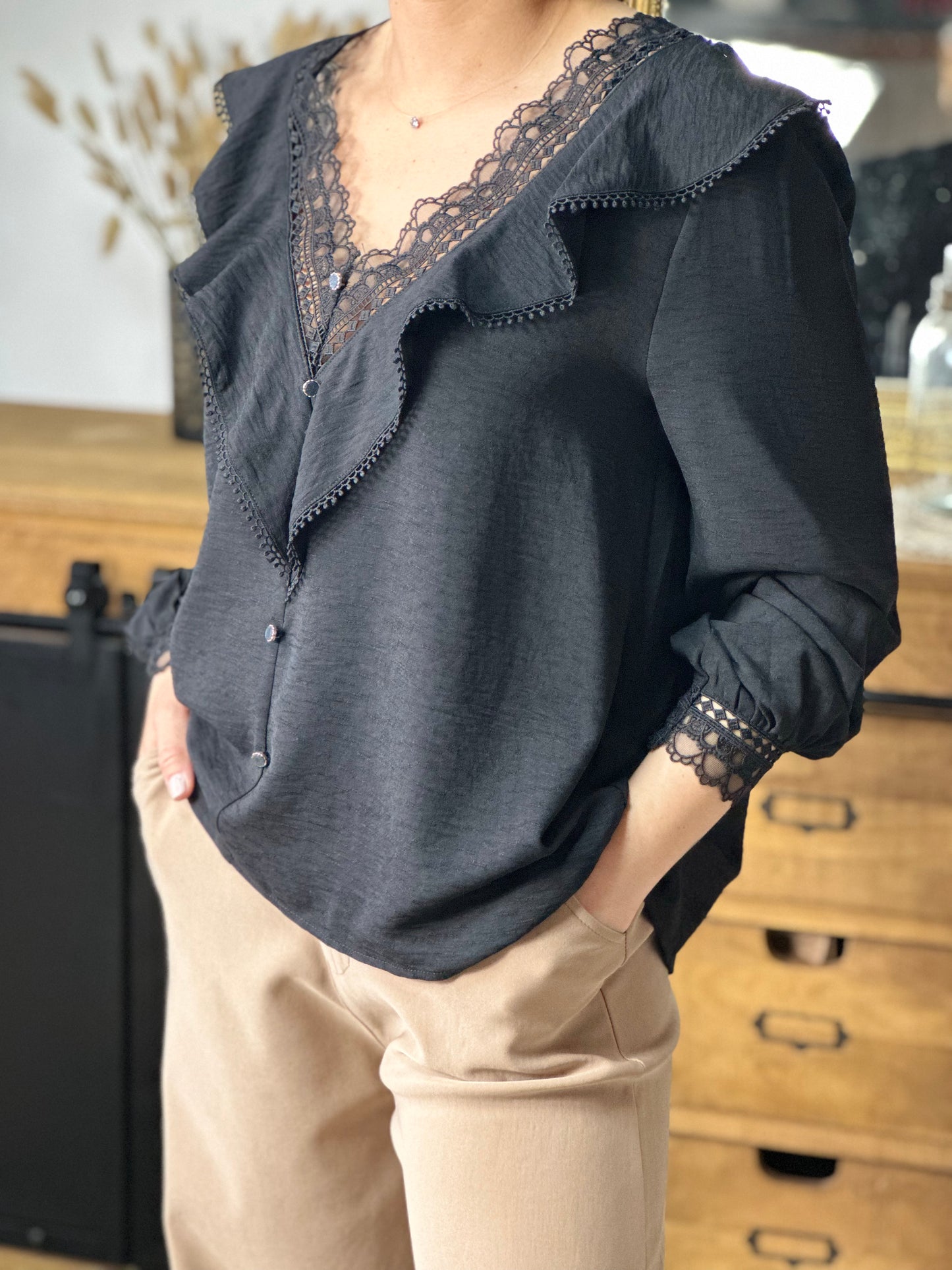 Blouse Bart Noir